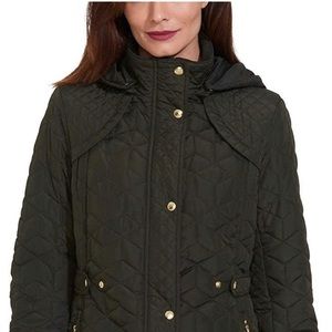 Weatherproof Women’s Quilted Hooded Midweight Jacket